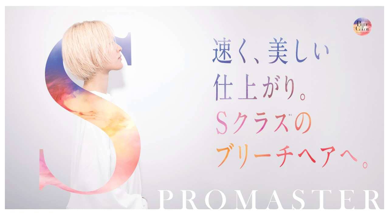 プロの表現力を解き放つサロン向けヘアカラーシリーズ「PROMASTER